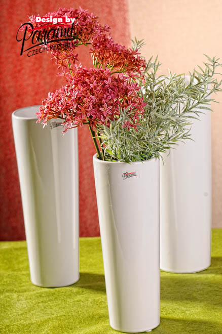 Coni vaza 28cm 330-28 W