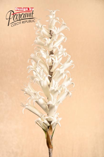 Kvet dekor biel90cm3-48W