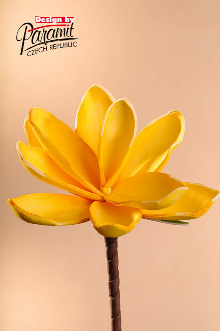 Kvet dekor.zlta18cm 3-81Y