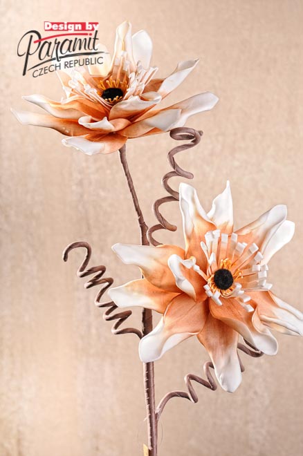 Kvet dekor,oran.96cm 3-91O