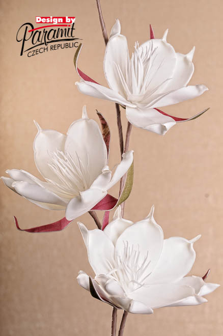 Kvet dekor.biel.83cm3-179W