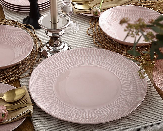 Sofia Tanier plytký 28 cm LB07 PINK
