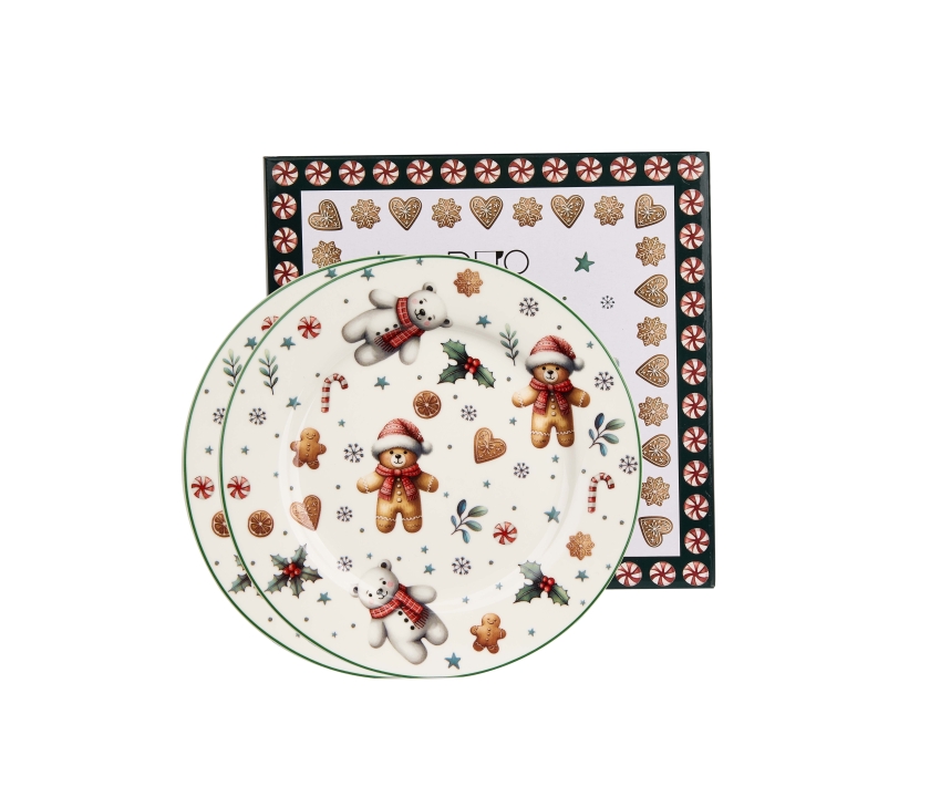 Christmas CUTIES Tanier dezertný 21cm 2ks