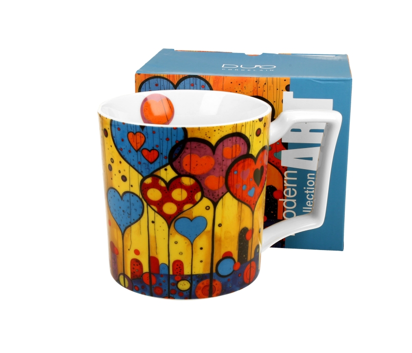 Hrnček MODERN HEARTS 750ml