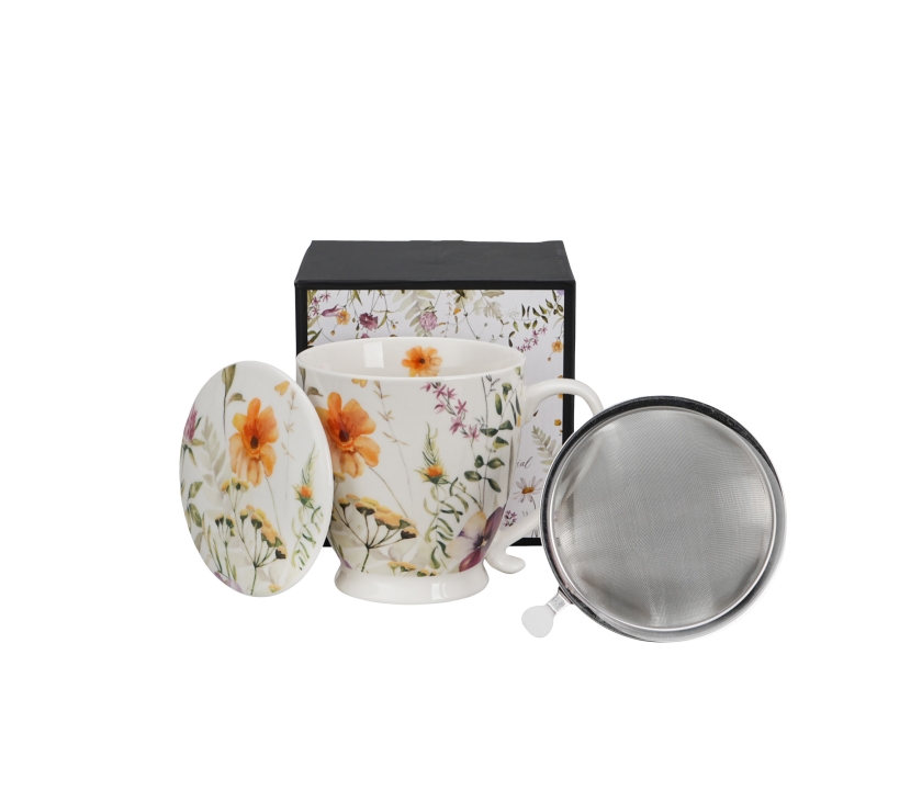 PANSY Hrnček+sitko 510ml