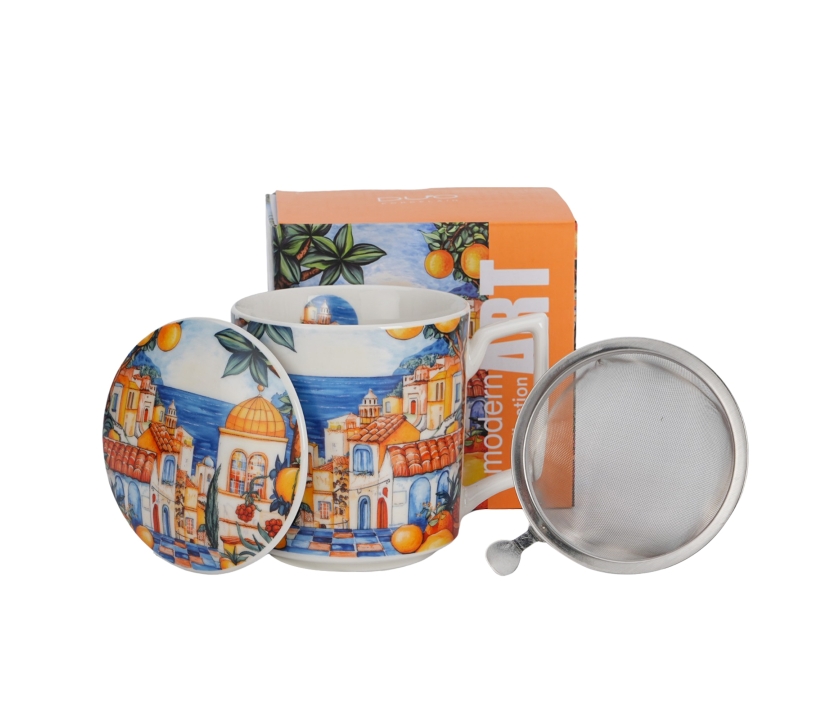 Modern Espania Hrnček 450ml+sitko