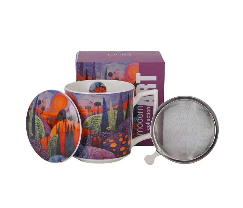 BUBBLY HILLS Hrnček 450ml+sitko