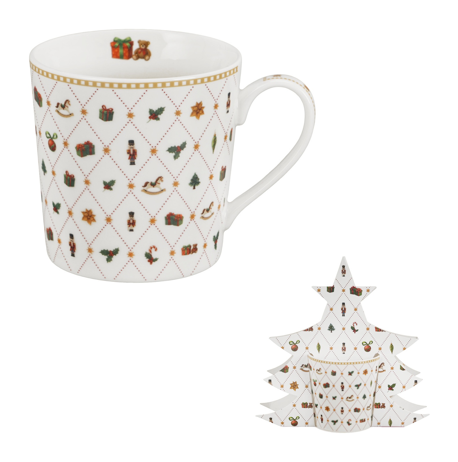 Ornament Joy Hrnček 400ml Tree box