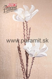 Kvet dekor,biel.103cm 3-92W