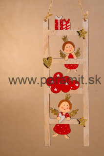 Rebrík anjel drevo 23cm X339