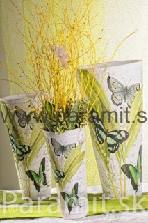 Motýľ váza 41cm 5030-41